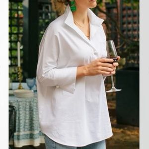 NEW TUCKERNUCK Blanc Willow tunic Blouse